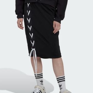 Adidas side lace-up skirt XL